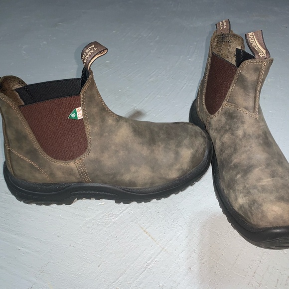 Blundstone Steel-Toe 9US Mens 11US Womens Style 180 Boots - Picture 1 of 5